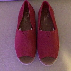 Tom’s open toe Espadrilles